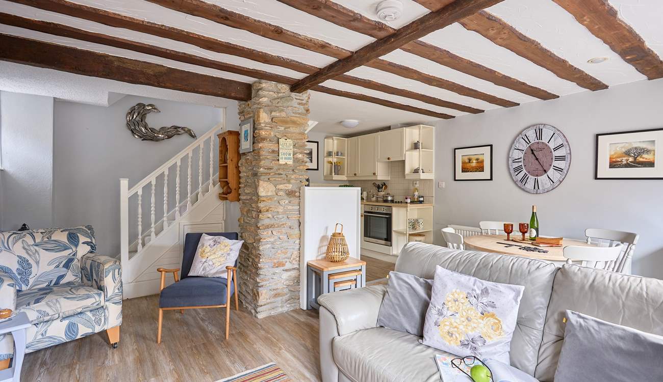 The cosy and inviting sitting-room.