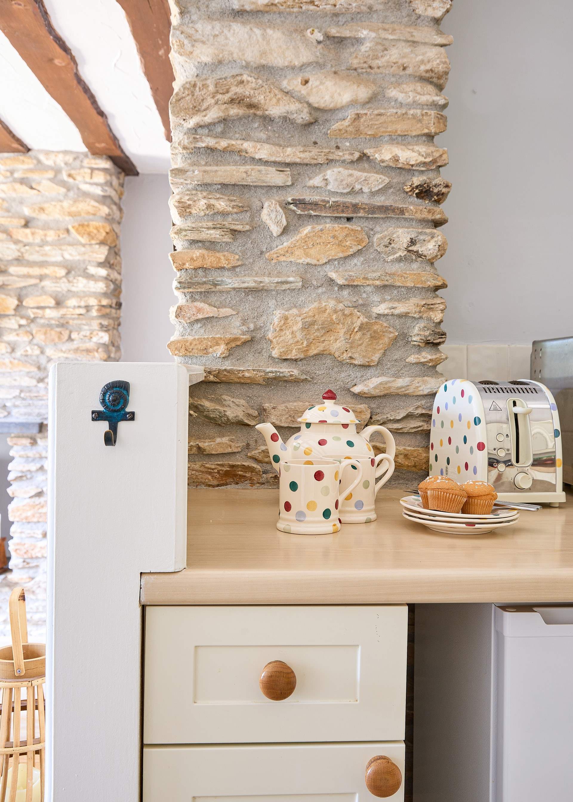 Tea time can be enjoyed in style. 