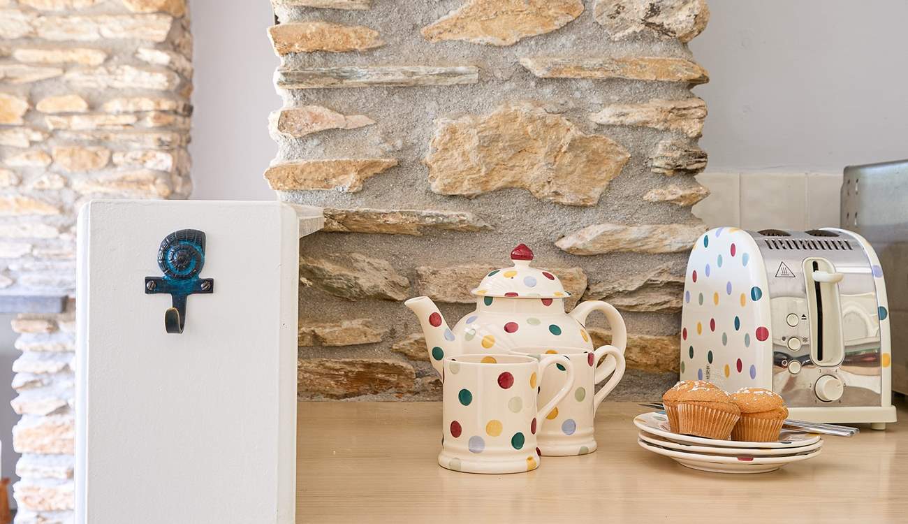 Tea time can be enjoyed in style. 