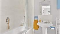 The family bathroom is at the end of the landing.