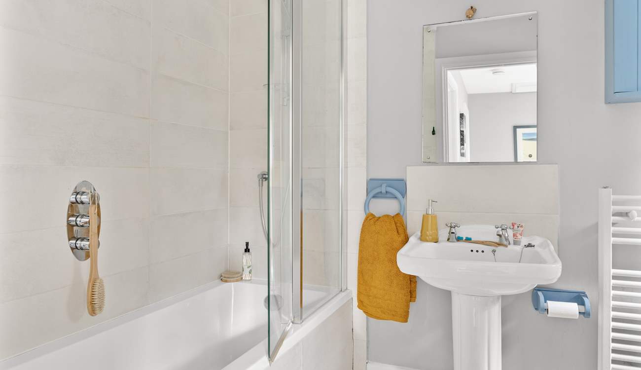 The family bathroom is at the end of the landing.