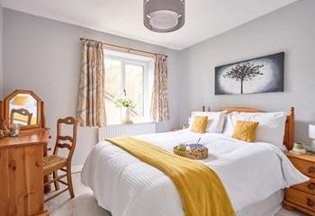 The gorgeous double room.