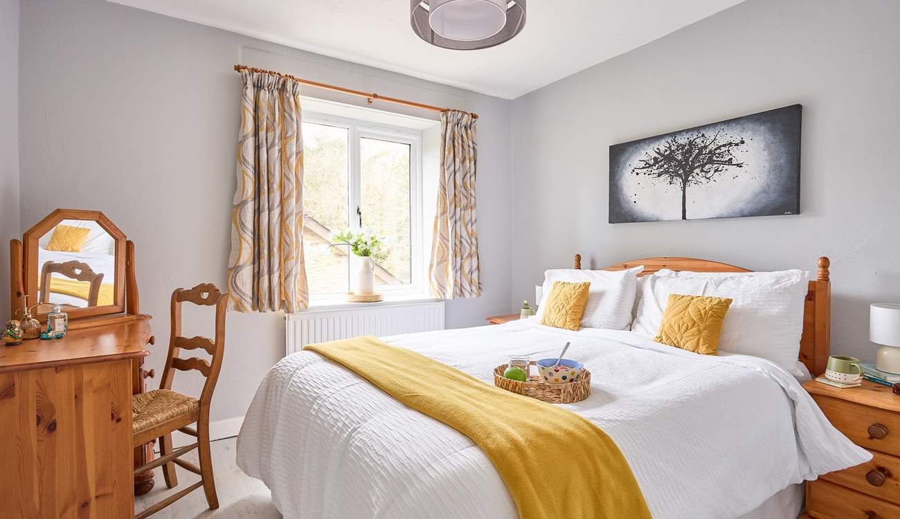 The gorgeous double room.