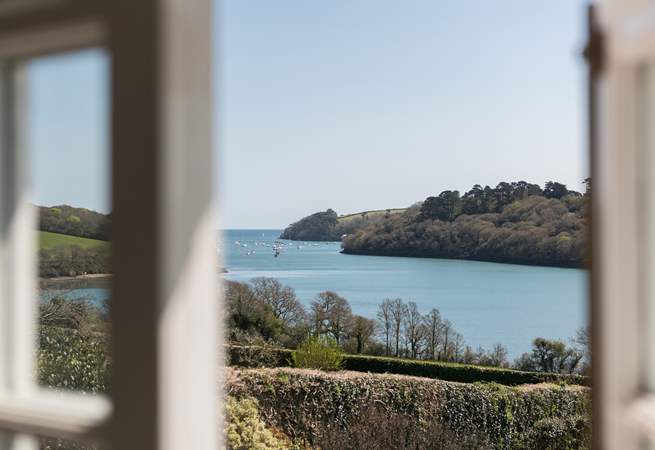 Each bedroom has such a magical outlook. 