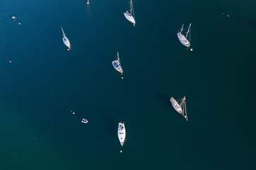Glistening waters await you.