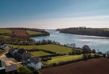 Explore The Helford from this tranquil spot, perhaps you will find a hidden beach.