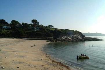 Swanpool Beach has plenty of watersports on offer.