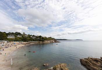 Swanpool beach in Falmouth is a nice little cove. 