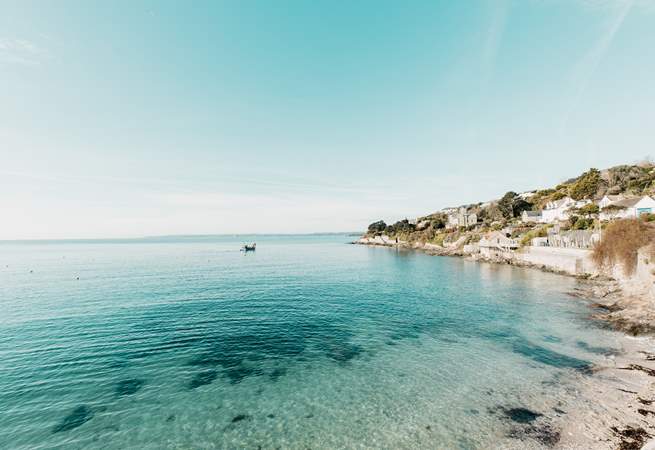 Hop on the ferry to St Mawes from Falmouth, you might even see dolphins. 