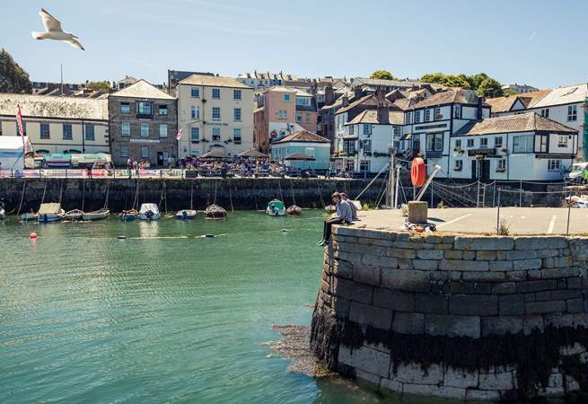 Falmouth is a lively pretty town with lots of lovely places to eat. 