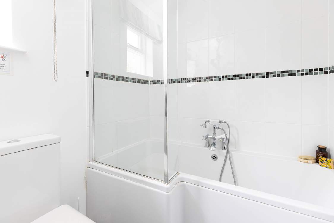 There is a family bathroom on the first floor - perfect for children.