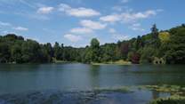 Stourhead House and gardens are particularly stunning in the spring when the 
rhododendrons and azaleas are in bloom.