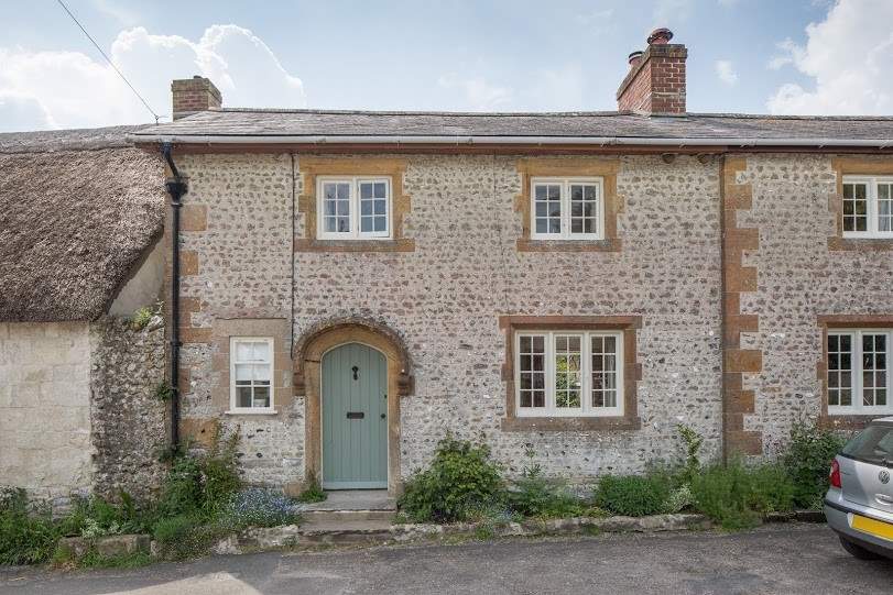 Parking for Ivy Cottage is outside in the quiet village square.