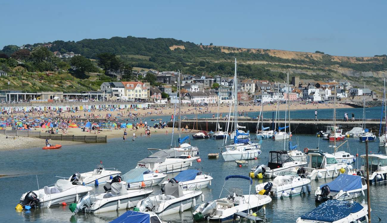 Lyme Regis has it all - a sandy beach, harbour and some great cafes, restaurants and shops.