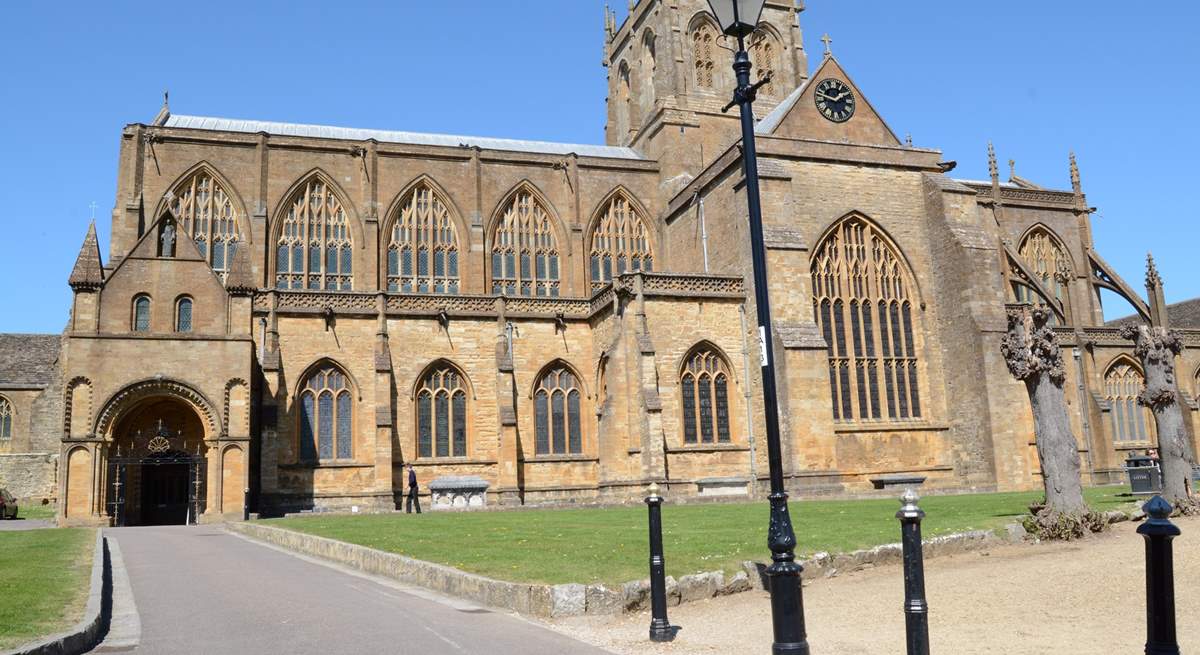 Sherborne Abbey and you will find some fine medieval buildings in this tranquil market town.