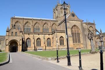 Sherborne Abbey and you will find some fine medieval buildings in this tranquil market town.