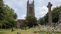 The beautiful church of St Peter and St Paul.