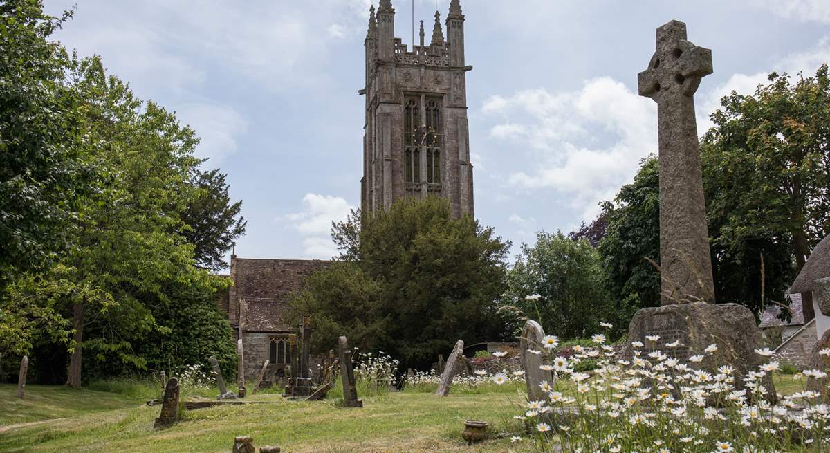 The beautiful church of St Peter and St Paul.