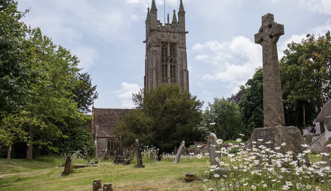 The beautiful church of St Peter and St Paul.