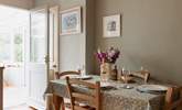 Dining space looking out to the garden - Thumbnail Image