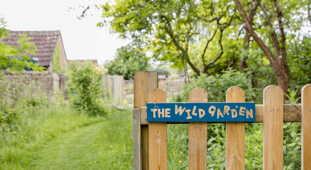 Through to the nature-friendly wild garden
