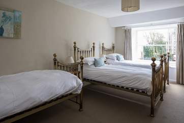 Bedroom 3, the triple bedroom is great for sharing holiday stories after lights out.