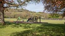 This play park is a five minute walk from your holiday home, with great views of the surrounding countryside.