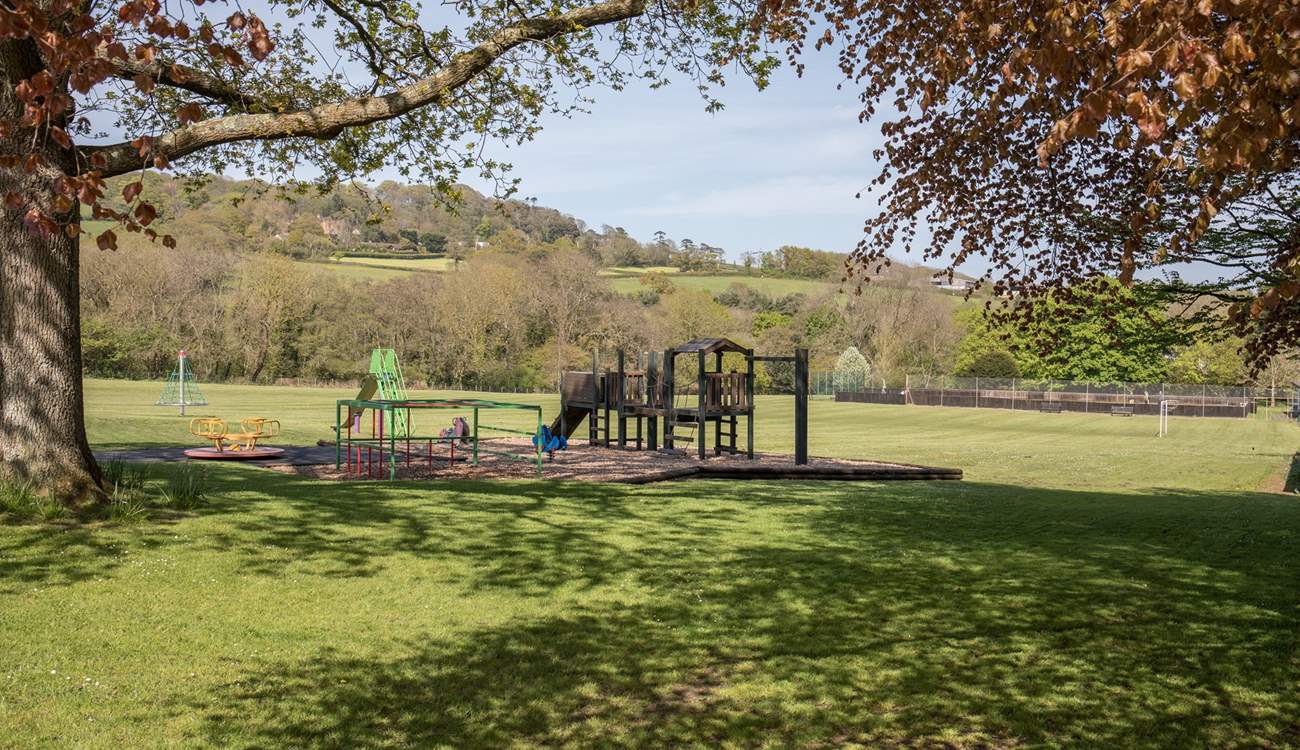 This play park is a five minute walk from your holiday home, with great views of the surrounding countryside.