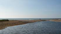 The River Char, reaches the Jurassic Coast.
