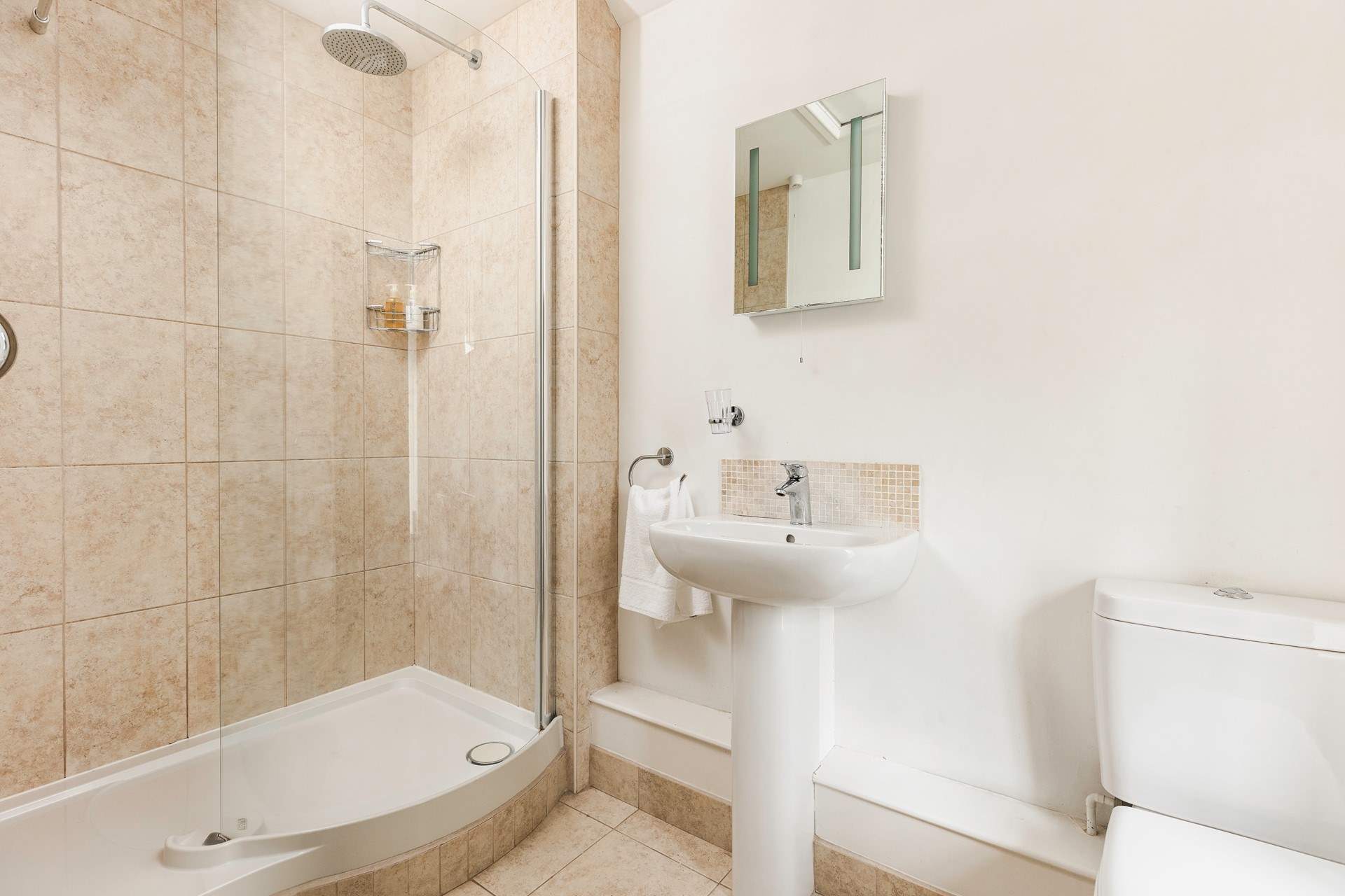 The en suite shower-room for bedroom 2.