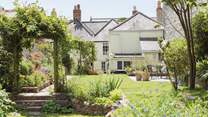 Looking back to the house after a good explore of the multi-area garden.