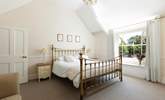 The main bedroom, bedroom 1, has this fabulous 6ft bed; all of the rooms are spacious and elegant with beautiful windows. - Thumbnail Image