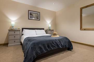 This bedroom is very tranquil (Bedroom 1).