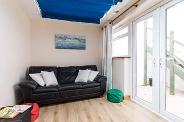 The snug is the perfect spot to hide away