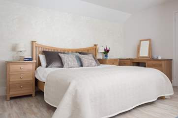The Courtyard Bedroom has a super-king bed, plenty of room to stretch out (Bedroom 2).