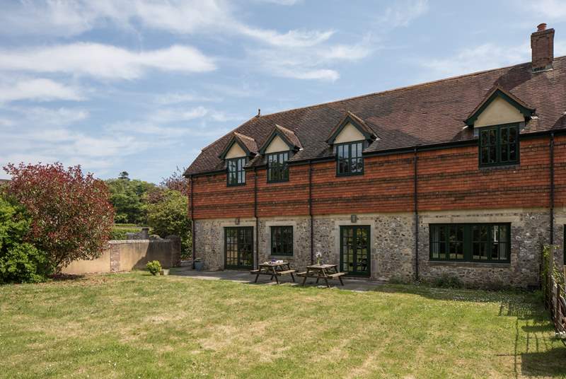 This former stable has been sensitively restored by the current owners.