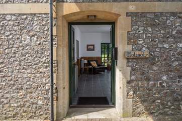 The front door leads into the large entrance hall.