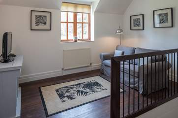 This tranquil spot on the first floor landing is ideal for a quiet read, or to catch up with your favourite TV show.