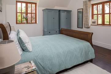 The master bedroom, bedroom 1, has a 5ft bed, en suite shower-room and lovely views over the estate.