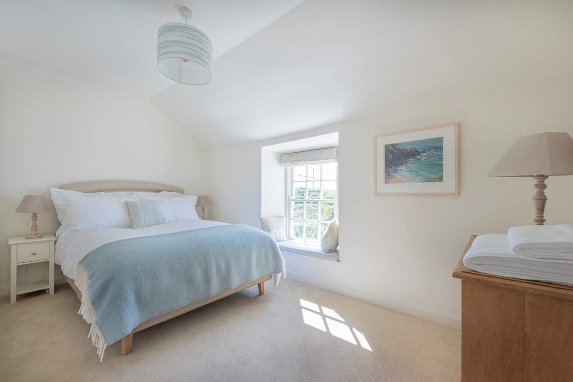 Lie in bed and look out at the views.