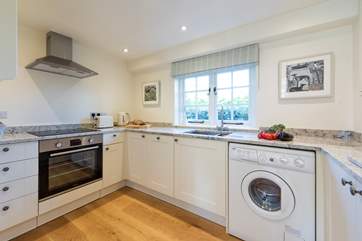 The lovely kitchen.