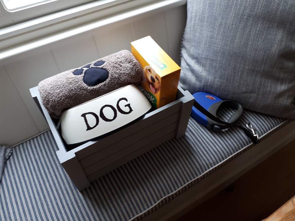 A warm welcome awaits your four-legged friend.