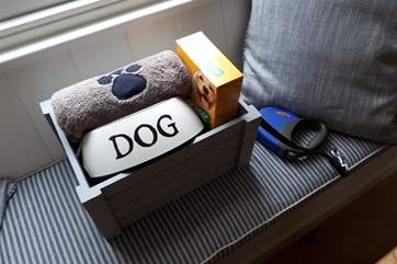 A warm welcome awaits your four-legged friend.