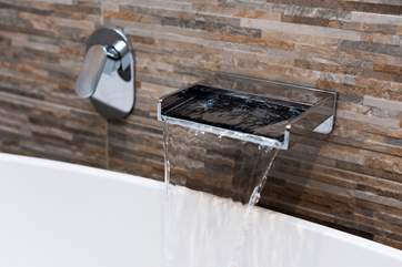 Relax in a hot bath.
