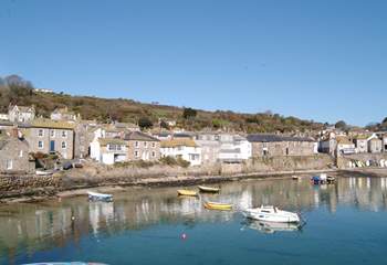The harbour at Mousehole.
