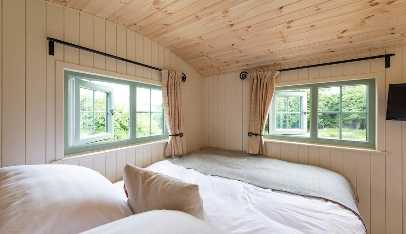 Wake up and enjoy those gorgeous views.