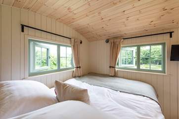 Wake up and enjoy those gorgeous views.