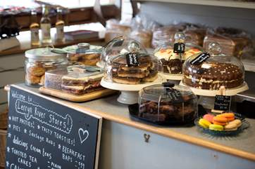 And an amazing selection of home cooked cakes.