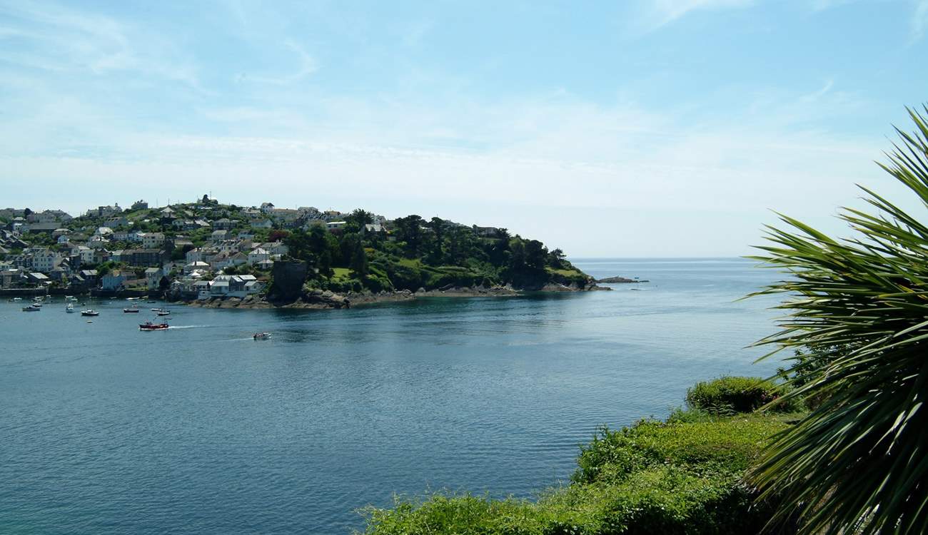 Fowey isn't far and has an array of waterside eateries. Wander around the shops and galleries or join a boat trip.