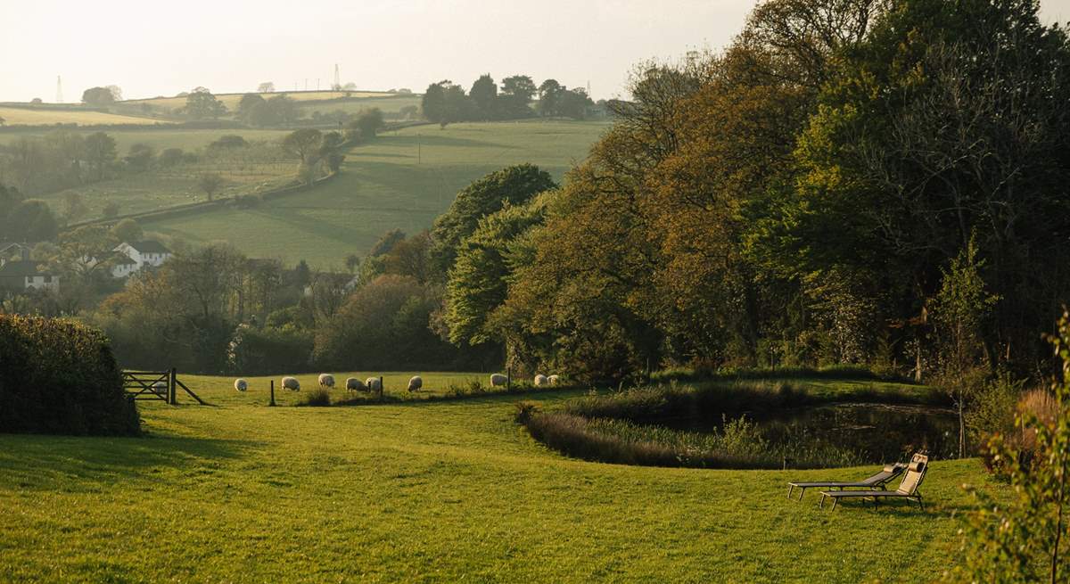 Picturesque countryside views from every angle. 